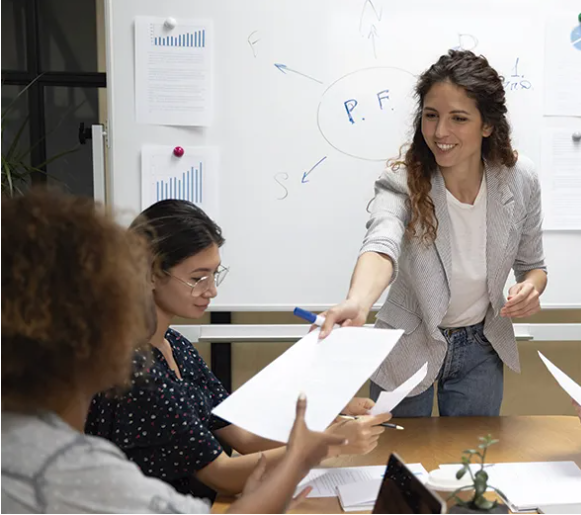 Trabajo en equipo y delegación de tareas