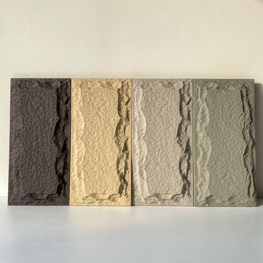 Placa PU 3D Textura Onda